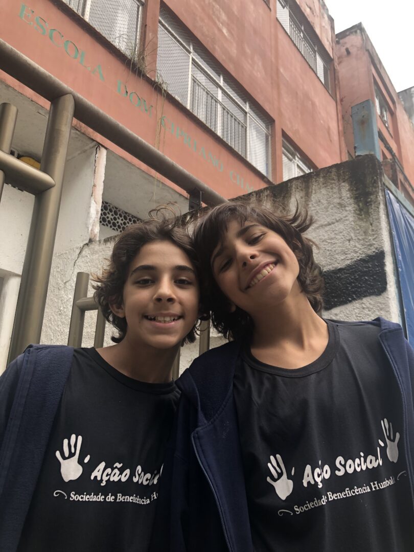 Claus Cataldi e Luca Cataldi São Professores Sociais 