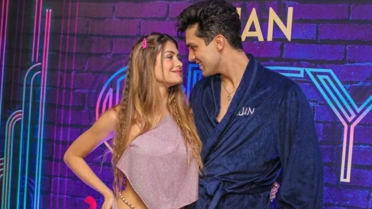 Imagem da internet - Luan Santana e Izabela Cunha