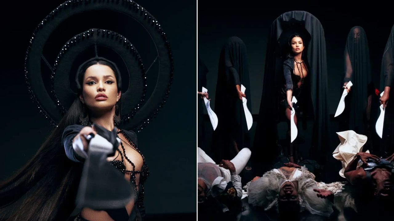 Imagens do clipe de "Sai da Frente" (Foto: Reprodução/Instagram/Juliette)