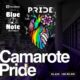 Camarote Pride. Créditos: Divulgação