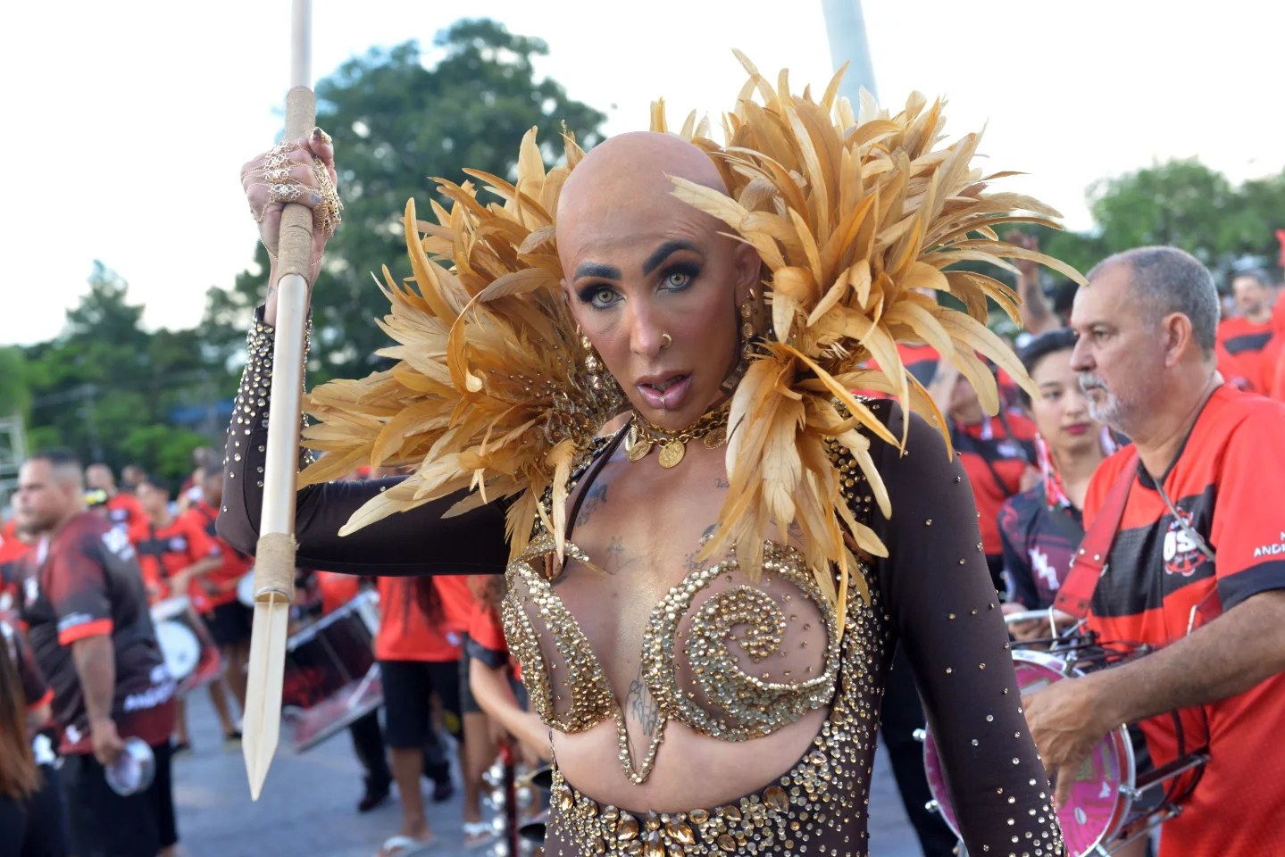 Pepita Rainha de Bateria da Unidos de São Lucas - Crédito da Foto: @felipearaujofotografo / LIGA SP