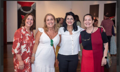 Dorys Daher e as amigas arquitetas - Fotos: Messias Martins