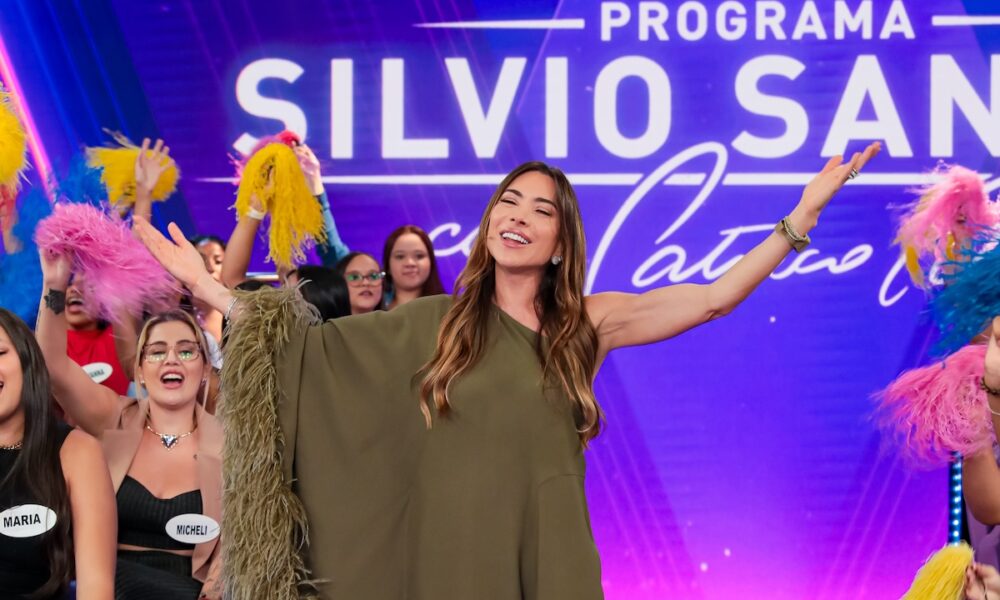 Programa Silvio Santos com Patrícia Abravanel - Crédito da Foto: Foto: Gabriel Cardoso / SBT