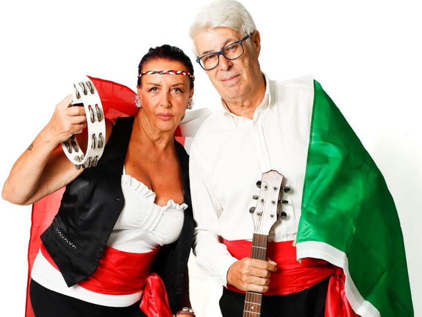 Artistas Italianos Liza e Paolo