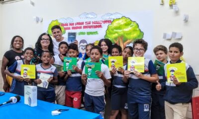 Jornalista e Escritor Joacles Costa Celebra o Dia do Livro Infantil com alunos de Vila Velha