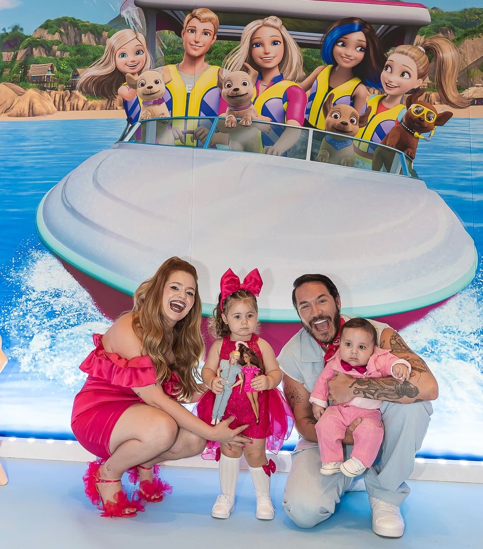Viitube e Eliezer comemoram dois anos da filha Lua - Crédito da Foto: Monteiro / Divulgação
