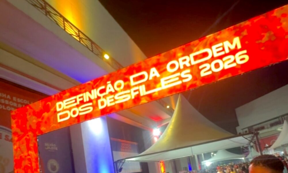 Liga-SP festa da ordem dos desfiles do Carnaval 2026 - Crédito da Foto: Acervo Pessoal / Renato Cipriano - Divulgação