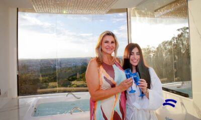 Gislaine Gusson, CEO da Aqualax e a Influenciadora Pamela Drudi - Crédito da Foto: Thiago Duran / Divulgação