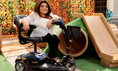 Pequena Lô no estúdio da novela - Crédito da Foto: Rogério Pallatta / SBT