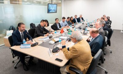 Representantes da BYD, Sindipeças e Abipeças (Divulgação BYD)