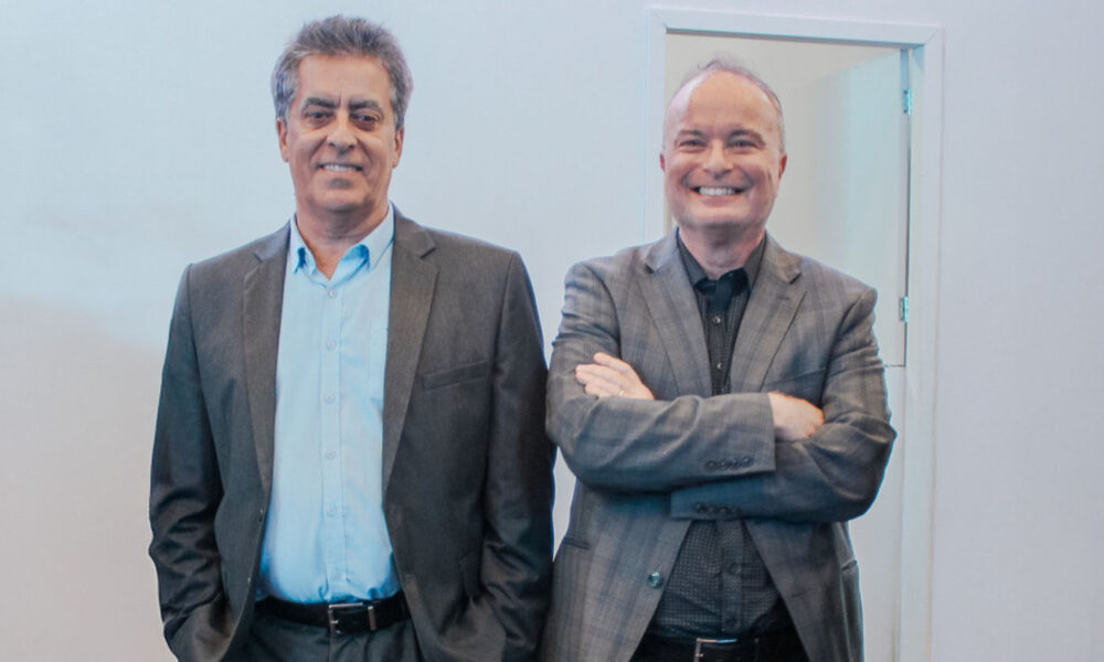 Da Esq. para Direita: Mendel Sanger (CTO). Miguel Gomes (CEO) e (Foto: Izabela Salvador)