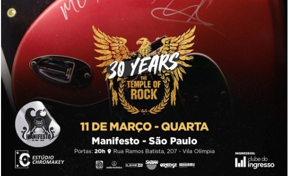 A arte do evento de lançamento, que conta ainda com um pocket show surpresa Créditos da Foto: Divulgação