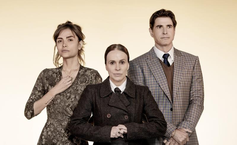 Maria Casadevall, Carolina Stofella e Reynaldo Gianecchini (Crédito fotográfico: Priscila Prade)