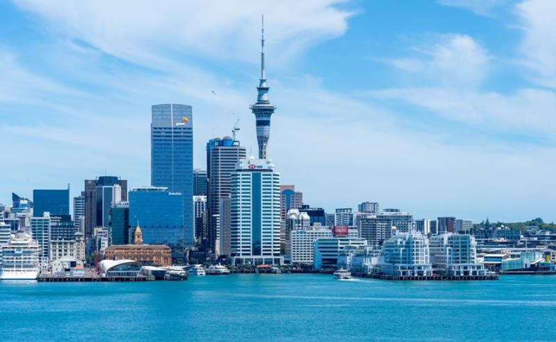 Auckland, principal centro econômico da Nova Zelândia