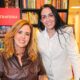 Ylana e a CEO da Editora Leader, Andreia Roma