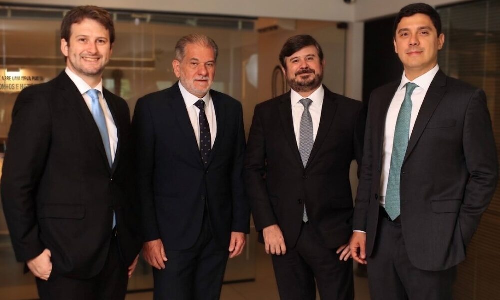 Tiago Cisneiros, Luiz Mário Moutinho, João Loyo e Cristiano Luzes